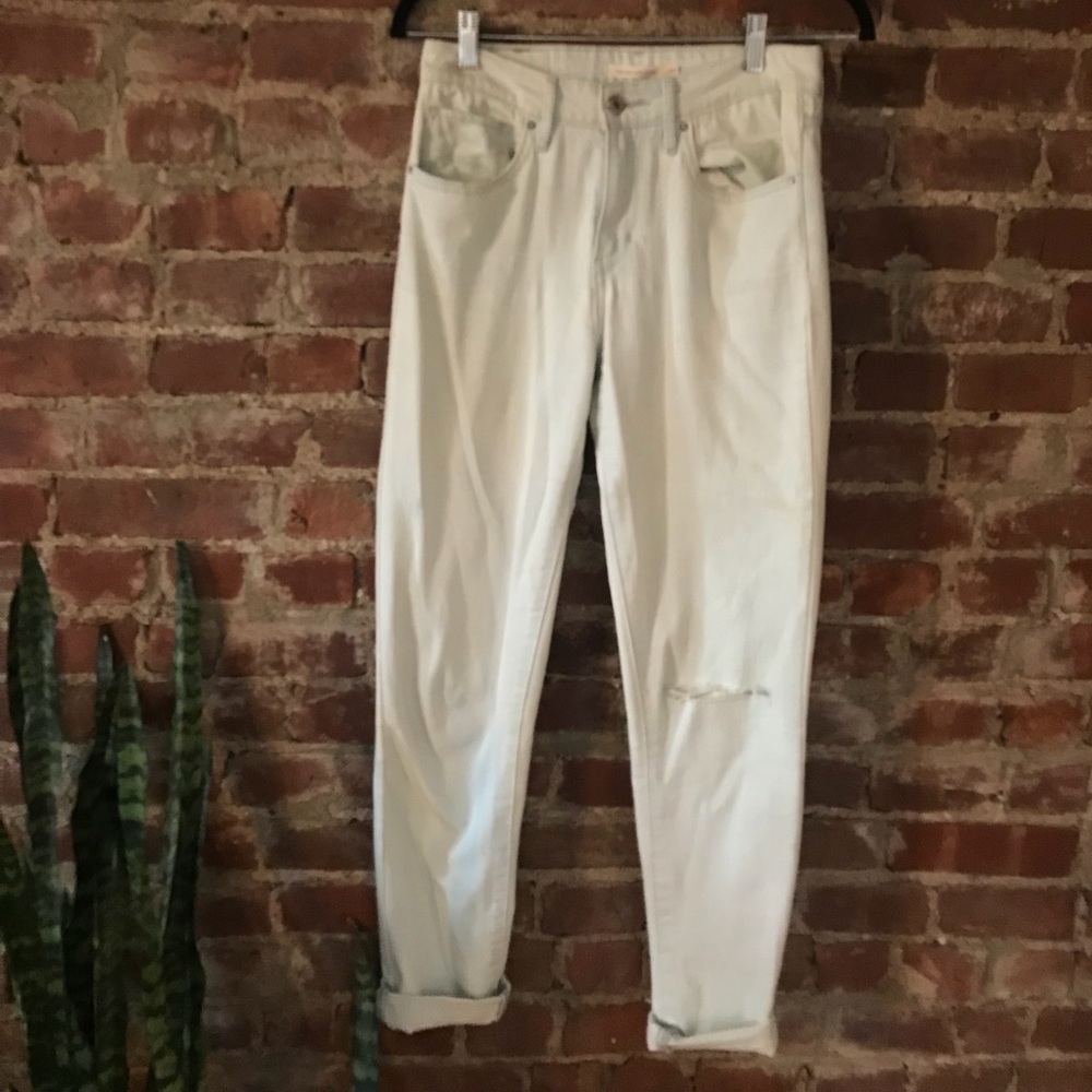Levi’s 712 High Rise Skinny Jeans Light Blue